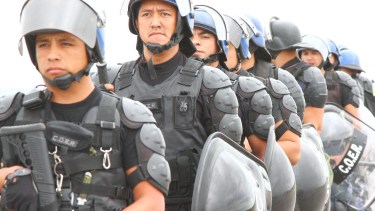 El personal del COER recorrerá las calles de Regina para sumar prevención. (Foto Néstor Salas)