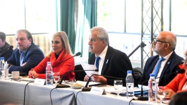 El Consejo Federal de Educación sesionó desde las 11 en el hotel Las Hayas situado en las afueras de Ushuaia.