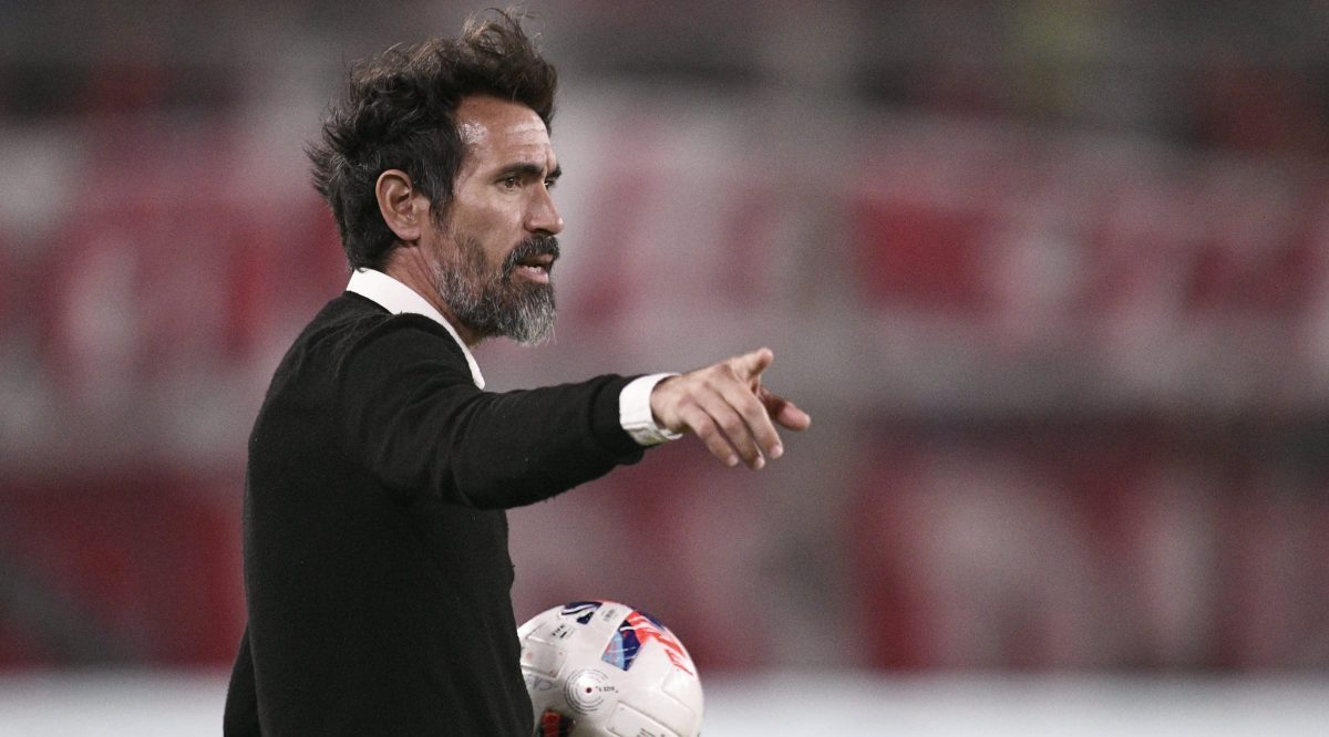 Eduardo Domínguez no está seguro de seguir como entrenador de Independiente. Gentileza.