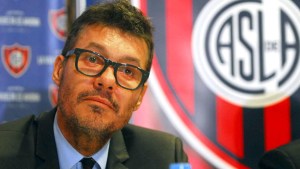 Renunció Tinelli a la presidencia de San Lorenzo