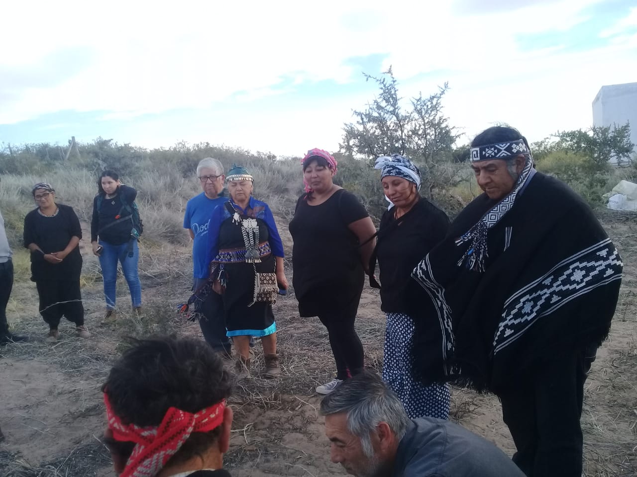 La ceremonia de restitución finalizó el domingo, tras una vigilia organizada por la comunidad mapuche Traun kutral