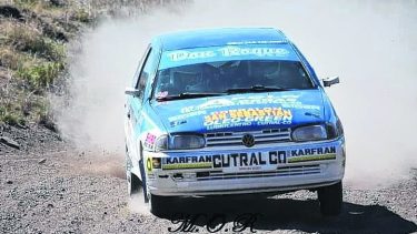 Ávila se puso adelante en el clasificatorio del Rally Neuquino