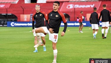 Gustavo Del Prete, una de las figuras de Estudiantes, líder de la Zona 2.