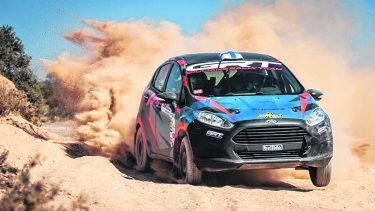 Cristian Giuliano lidera el Grupo N-2 en el Rally Regional y fue el ganador de la pasada edición de la Vuelta de la Manzana. Gentileza.