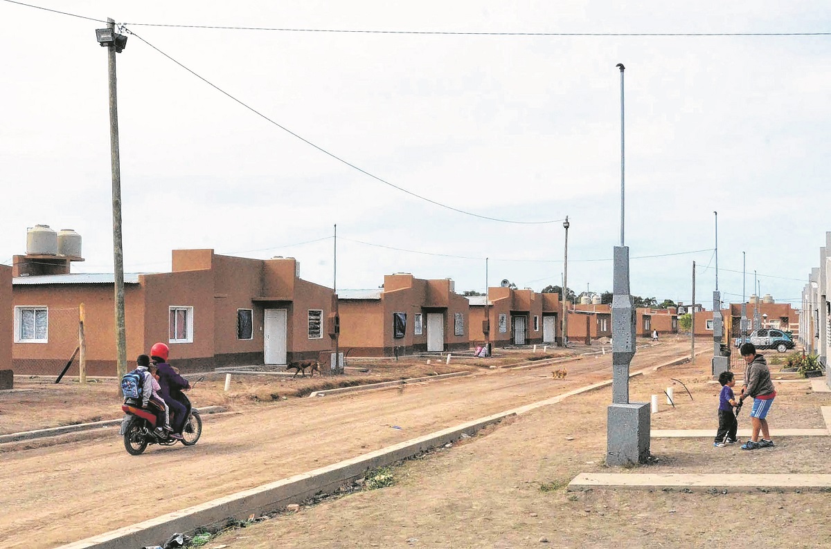 Los planes de vivienda se encuentran congelados en la Provincia. Foto: Marcelo Ochoa