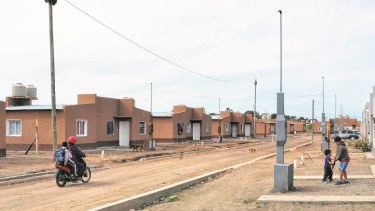 Los planes de vivienda se encuentran congelados en la Provincia. Foto: Marcelo Ochoa