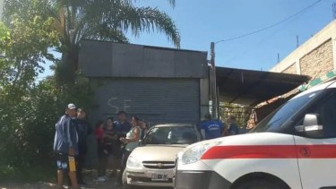 El lugar de la localidad bonaerense donde ocurrió el accidente. 