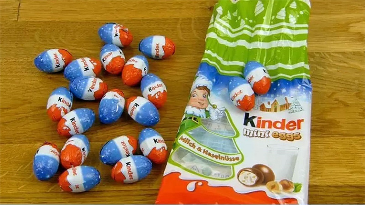 Retiran del mercado argentino por precaución los chocolates Kinder Mini Eggs. 
