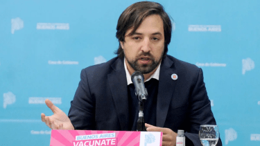 Hackearon el celular del ministro de Salud bonaerense Nicolás Kreplak. 