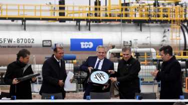 El presidente Alberto Fernández anunció esta semana el inicio de la obra del gasoducto a Vaca Muerta, a partir de septiembre. ( Foto: Matías Subat)