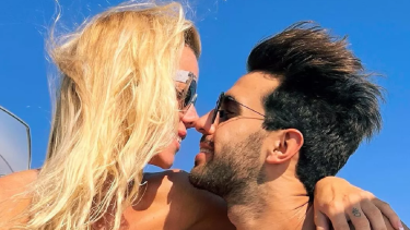 Nicole mostró en redes cómo acompaña a Urcera tras el accidente. 