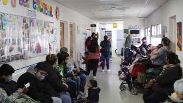 Hasta el momento el vacunatorio del López Lima aplica vacunas covid o de calendario. Foto Juan Thomes