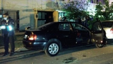 El auto Audi recibió 38 impactos de bala. 