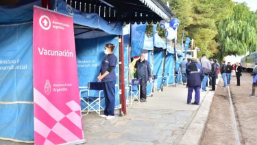El Tren Sanitario estará en Roca hasta el 30 de abril. (Foto: Prensa Municipio General Roca)