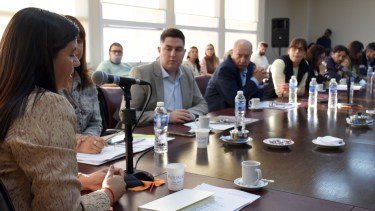 Vanina Merlo, actual ministra de Seguridad, durante la entrevista en la comisión A. (Archivo/Matías Subat)