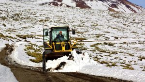 Mantienen alerta meteorológico por nevadas para gran parte de la cordillera de Neuquén