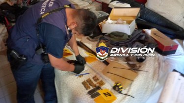 El altercado y disparo con arma de fuego, derivó en un allanamiento en Neuquén. Foto: Gentileza