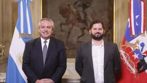 Boric destacó que hay «muchos puntos en común» con Alberto Fernández