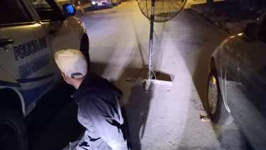 El sujeto fue detenido por personal de la comisaría cuarta de Cipolletti. Foto: Gentileza.