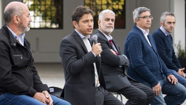 Kicillof  y un mensaje para el Frente de Todos. Foto: Gentileza NA