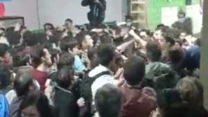 Video: Batalla campal en la UBA y suspendieron las clases
