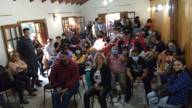 La Asamblea se realizó en Roca, donde se definió la Junta Electoral que funcionará en la misma sede sindical del gremio. Foto Gentileza.  