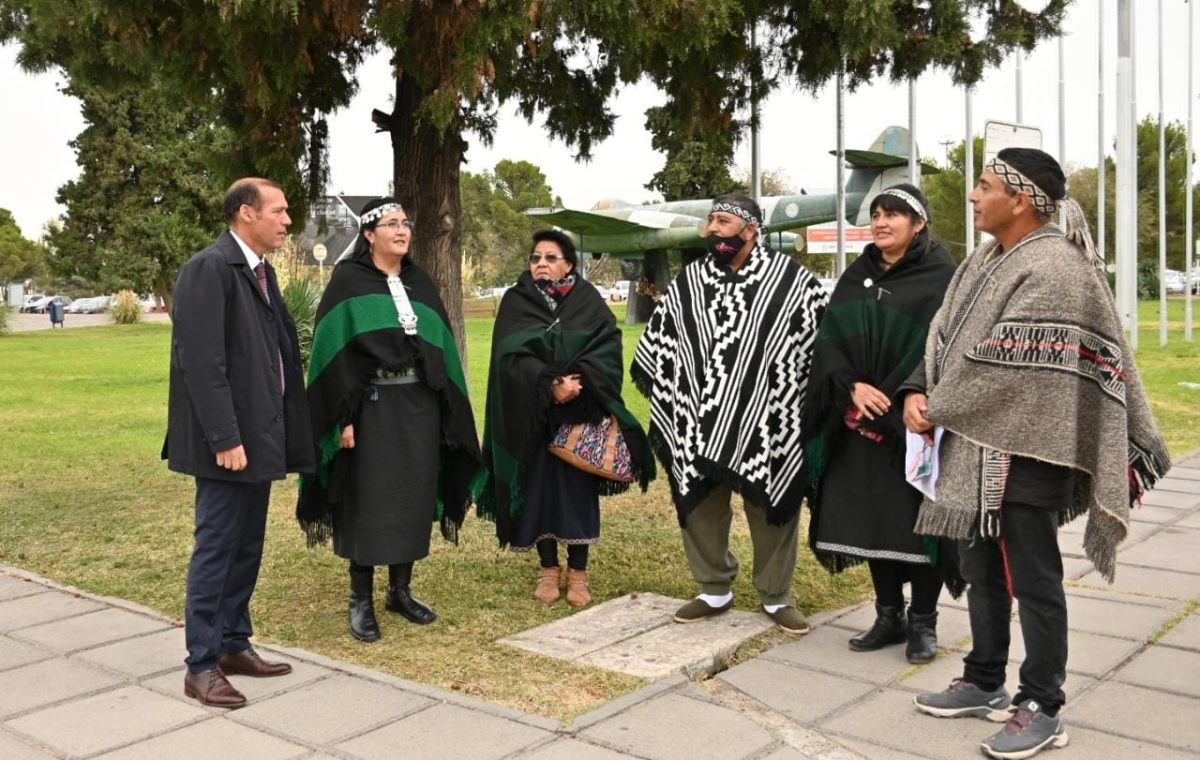 Gutiérrez intermedió con las comunidades durante la visita del presidente. (Foto: archivo Florencia Salto).-