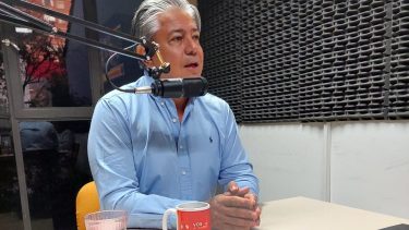 El diputado nacional del MPN visitó en mayo los estudios de RN Radio. (foto archivo)