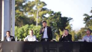 Cruces de palabras entre Larroque y Zabaleta, expusieron la interna del Frente de Todos