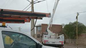 Mañana se cortará la luz en barrios de Roca y Allen