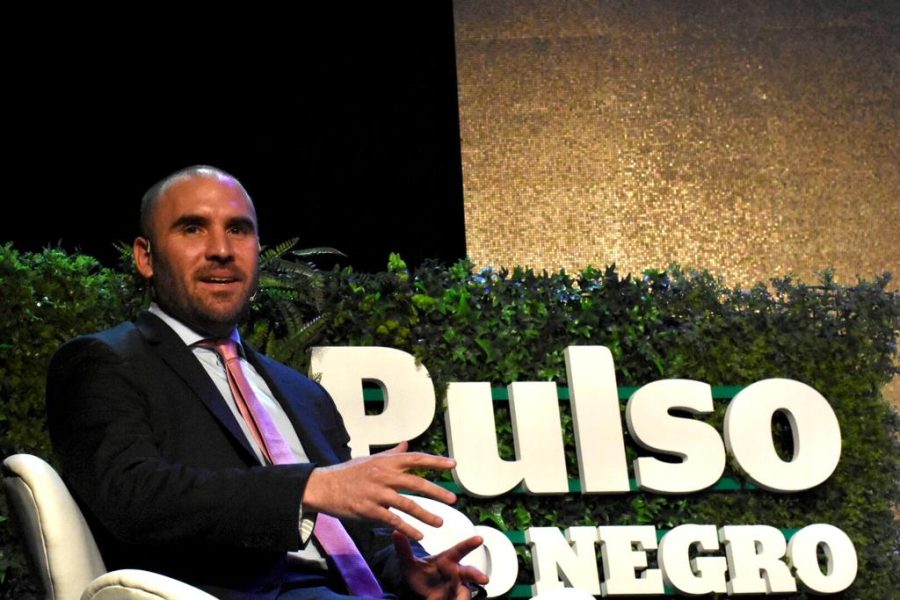 El ministro de Economía Martín Guzmán en las jornadas Pulso 2022. Foto: Matías Subat.