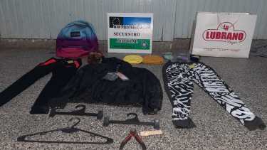 En el hecho intervino personal de la Comisaría séptima de Cinco Saltos. Foto: Gentileza.
