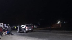 Triple choque en el semáforo de la ruta 22 y Félix Heredia, en Roca