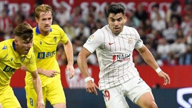 Marcos Acuña está entre los candidatos a reforzar a uno de los equipos más poderosos de Europa como es el Manchester United. Gentileza.