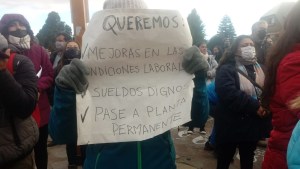Soyem empezó las medidas de fuerza en el Municipio de Bariloche
