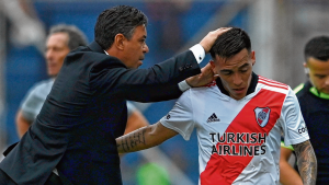 Malas noticias en River: Barco se desgarró y estará un mes afuera de las canchas