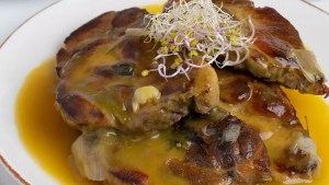 Disfrutá de esta bondiola a la mostaza con miel