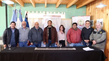 El ministro de Ambiente está de visita por Neuquén. Foto: Presidencia de la Nación