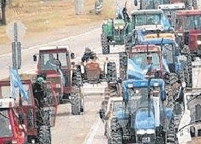 La protesta del campo en la ciudad