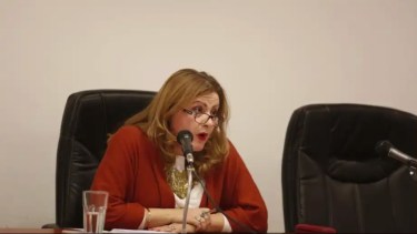 La jueza Carina Álvarez preside el tribunal integrado por tres mujeres. (Archivo)