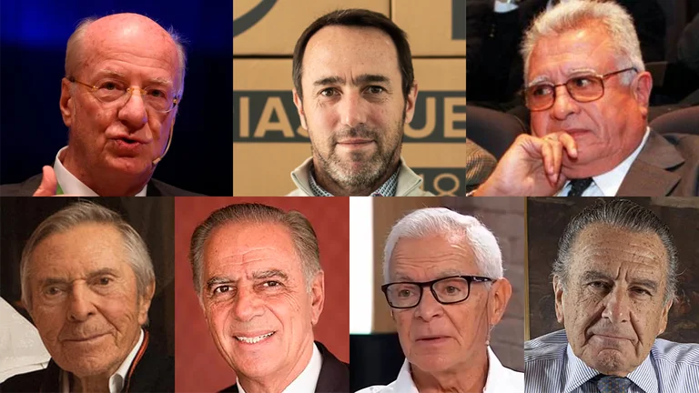 Entre los millonarios argentinos figuran Marcos Galperin, Paolo Rocca, Gregorio Pérez Companc, Alberto Roemmers, Alejandro Bulgheroni, Eduardo Costantini y Eduardo Eurnekian.