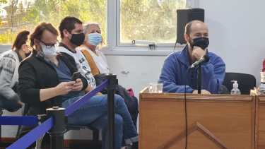 Hoy se realiza la audiencia de imputación de cargos y ATEN participa como querellante. (Andrea Vázquez).-