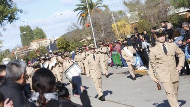 La banda de la Prefectura Naval Argentina llegó especialmente para este festejo. Fotos: Pablo Leguizamón. 