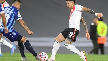 Enzo Fernández es pieza fundamental para River en el mediocampo. Foto: prensa River. 