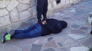 Los dos delincuentes detenidos tienen antecedentes. Foto: gentileza