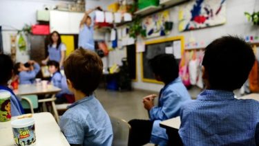 Los niños avisaron a su maestra del malestar, por lo que fueron inmediatamente socorridos.-