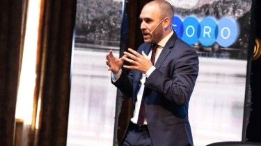 El ministro habló ante el "círculo rojo" de los empresarios. 