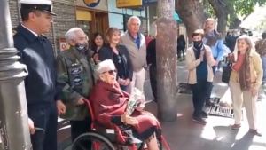 La madre de un caído en Malvinas cumplió 99 años y este fue el regalo que le hicieron