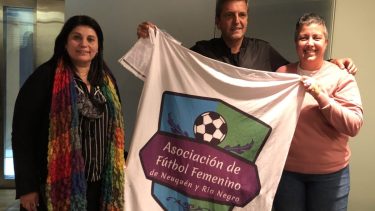 Sergio Massa recibió a las referentes del fútbol femenino en Río Negro y Neuquén.