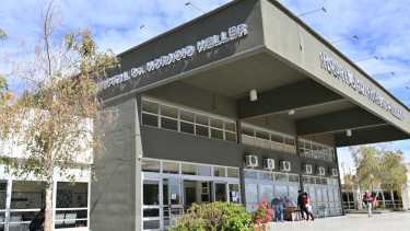 El hospital Dr. Horacio Heller, ubicado en el oeste neuquino. Foto: Archivo Florencia Salto. 